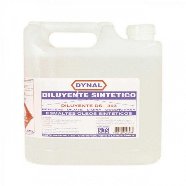 Diluyente sintetico 5 lt. Dynal