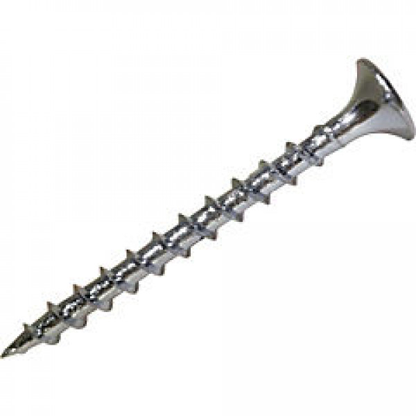 Tornillo volcanita 6 x 2 crs zincado 100 unid