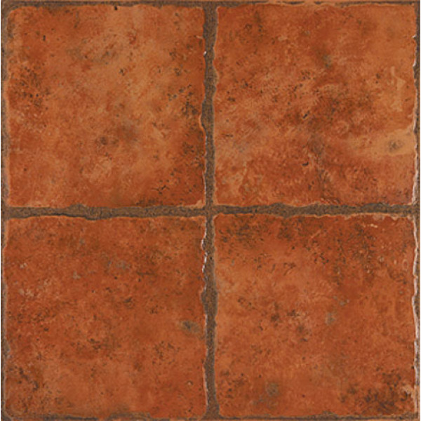Cer??mica 40 x 40 stone rojo caja 1.44 m2