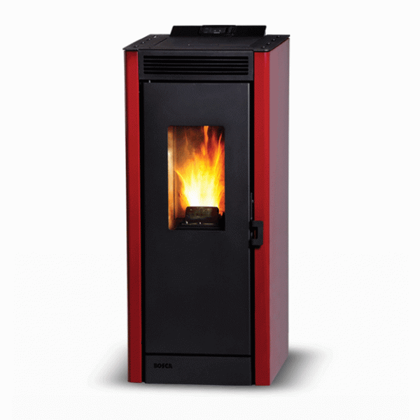Estufa a pellet  eco smart 7137kcal/hr  130 m2 bosca