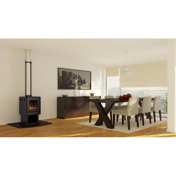 Estufa a leña limit 380 9888kcal/hr 180 m2 bosca