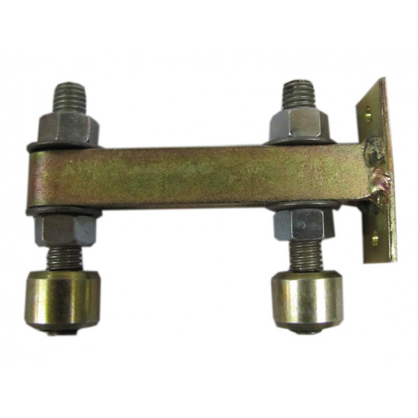 Guia doble porton corredera 25 mm