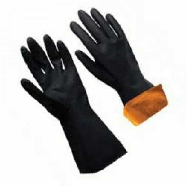 Guantes alba??il l??tex negro