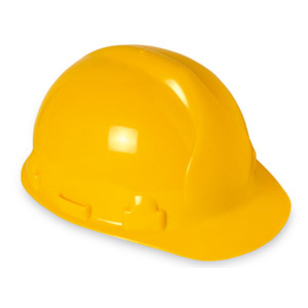 Casco seguridad amarillo