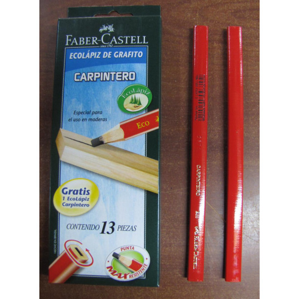 Lapiz carpintero faber 1 color