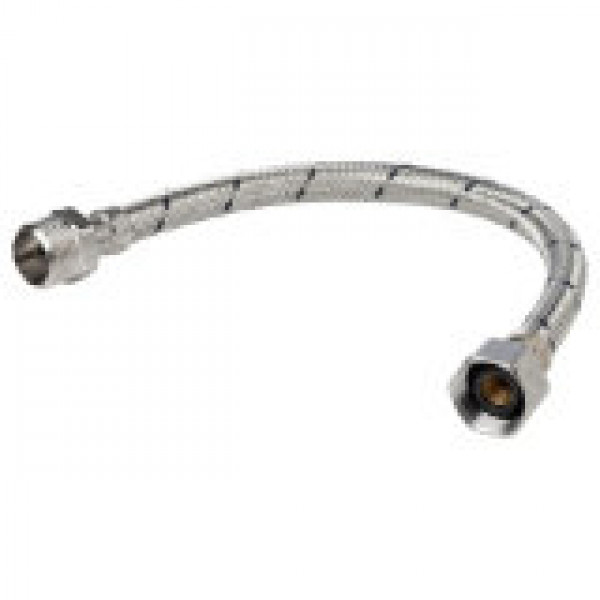 Flexible agua wc 7/8 x 1/2 he hi 35 cms