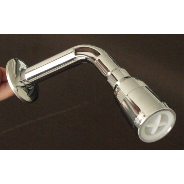 Brazo met. Al muro plato ducha taumm