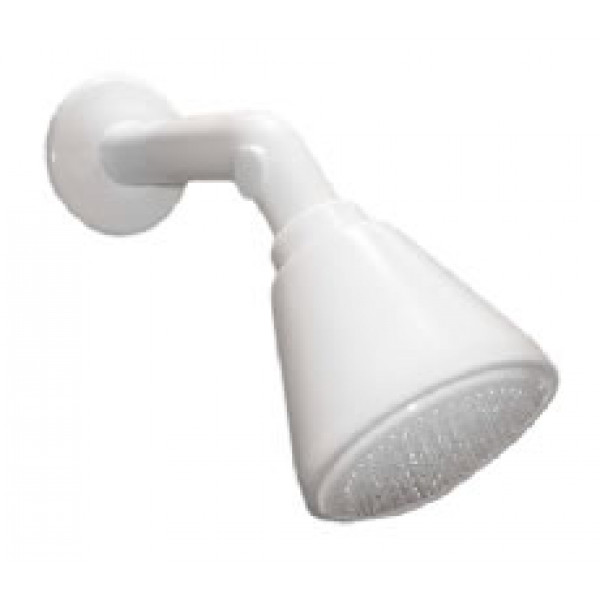 Ducha plastica movible blanca
