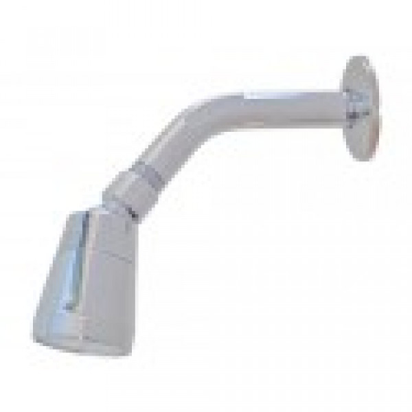 Duchas plasticas movible cromada 