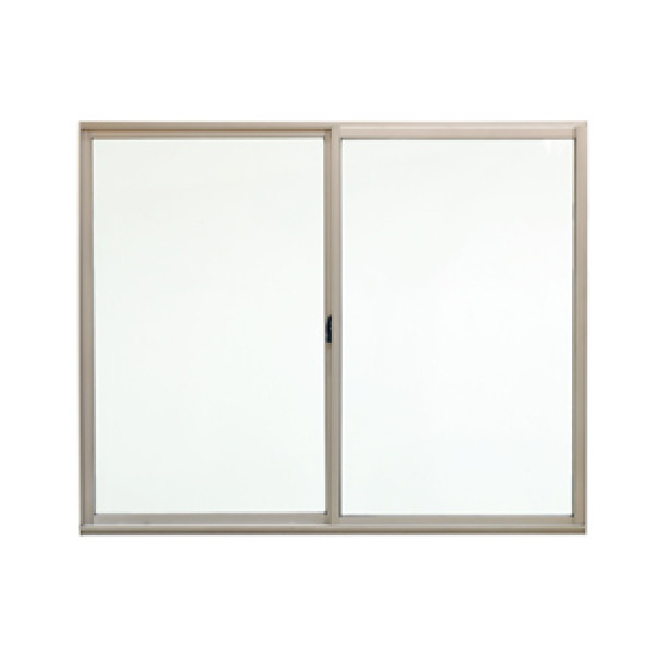 Ventana aluminio mate 1 x 1 mt