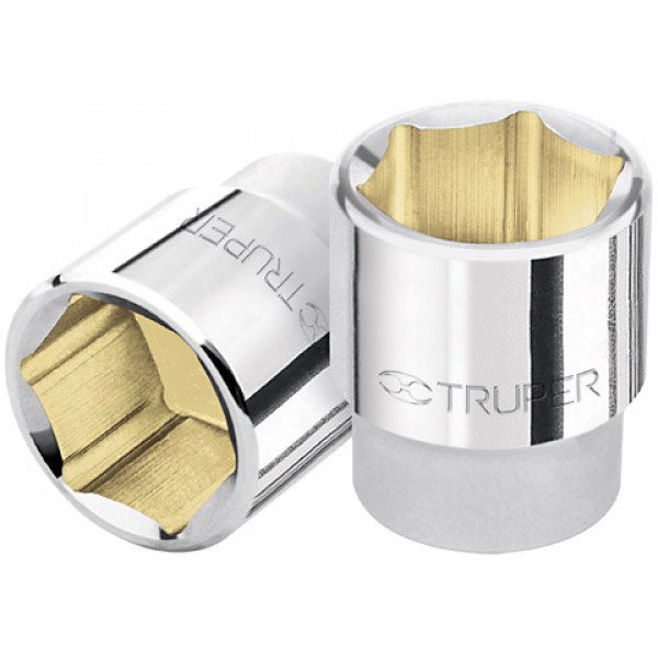 Dado 10mm poligonal 1/2 truper