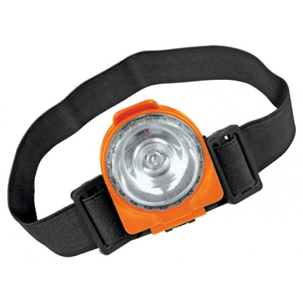 Linterna cabeza 2 pilas truper