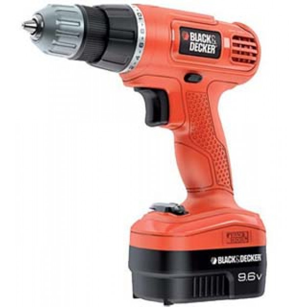 Taladro inalambrico 10mm 9,6v gc9600 blackydeker