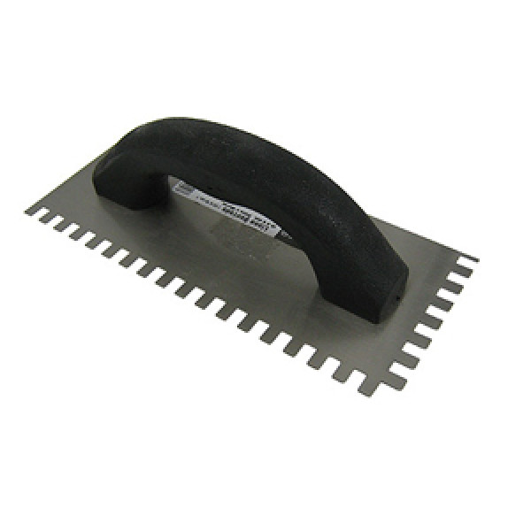 Llana dentada chico 4 x 10 x 3 mango plastico 