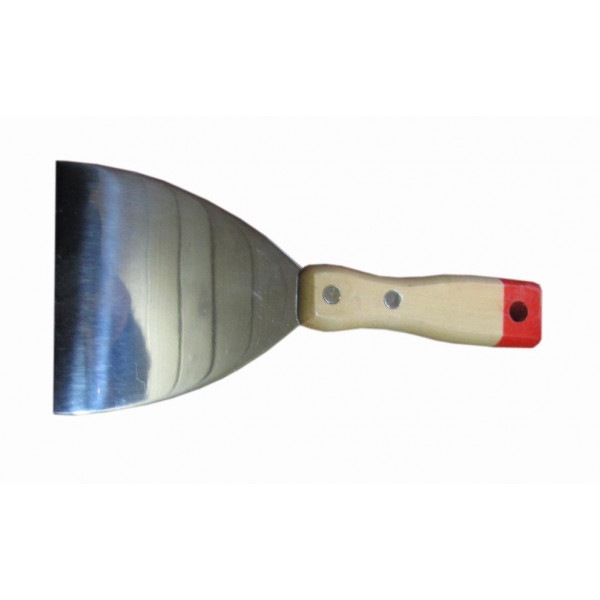 Espatula 100mm mango madera bellota