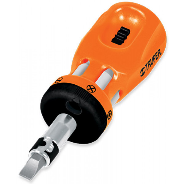 Atornillador con chicharra 6 pts truper