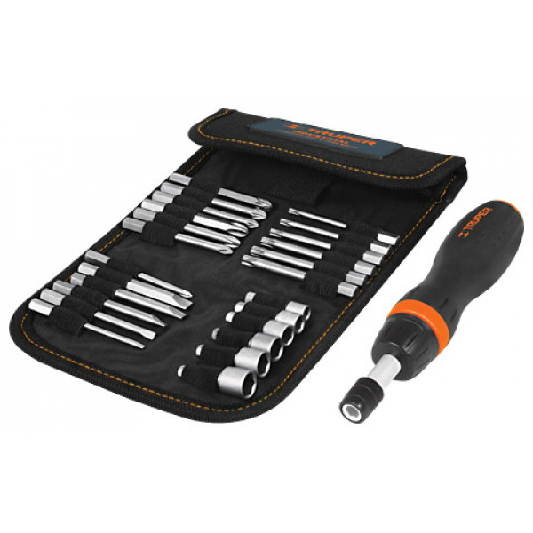 Juego atornillador 26 pts truper