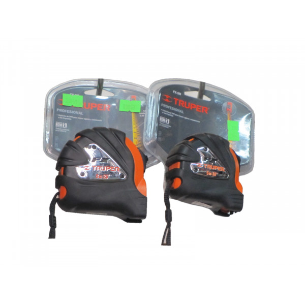 Huincha medir 5 mts contra impacto truper