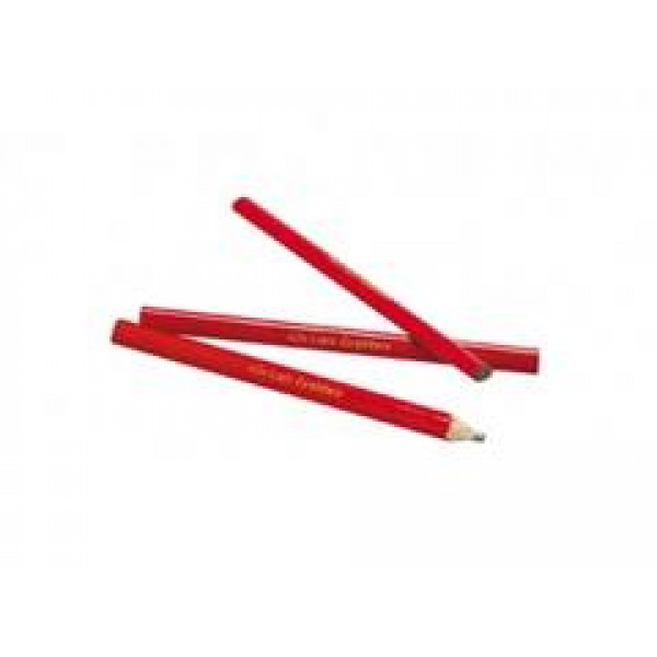 Lapiz carpintero 1 color display 3 unid faber