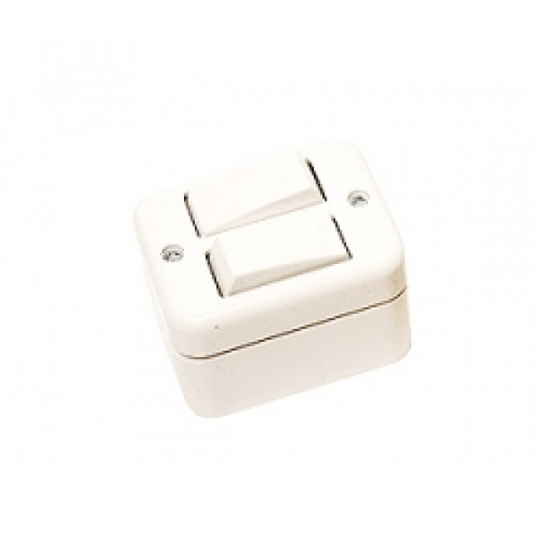 Interruptor doble sobrep mec