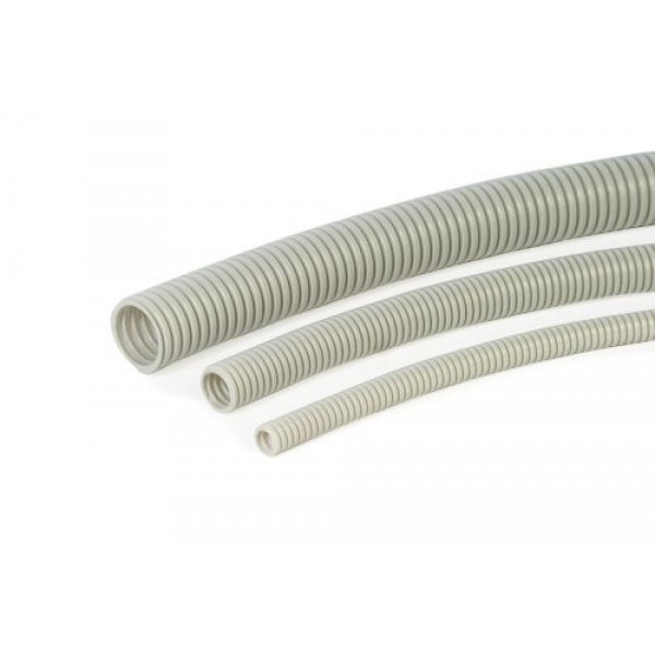 Tubo corrugado blanco