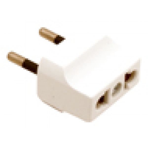 Enchufe macho adaptador 