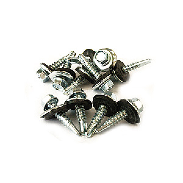 Tornillo autoperforante policarbonato 12 x 1.1/2