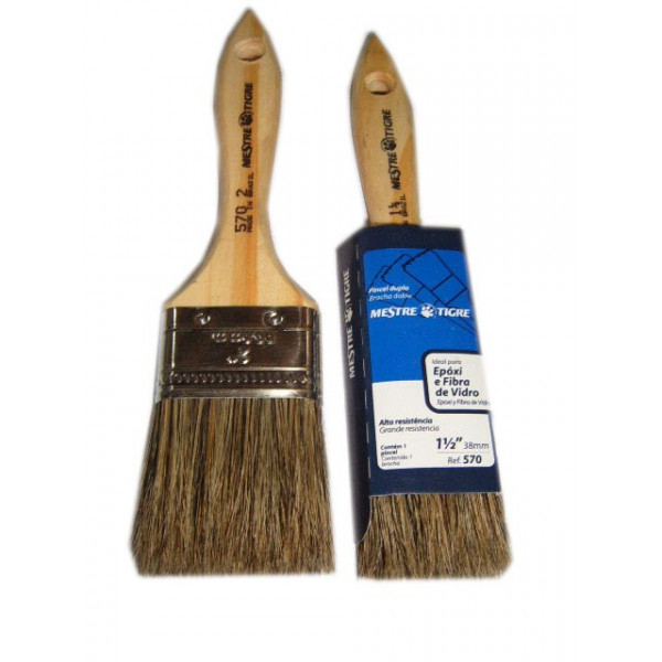 Brocha mango madera tigre 1