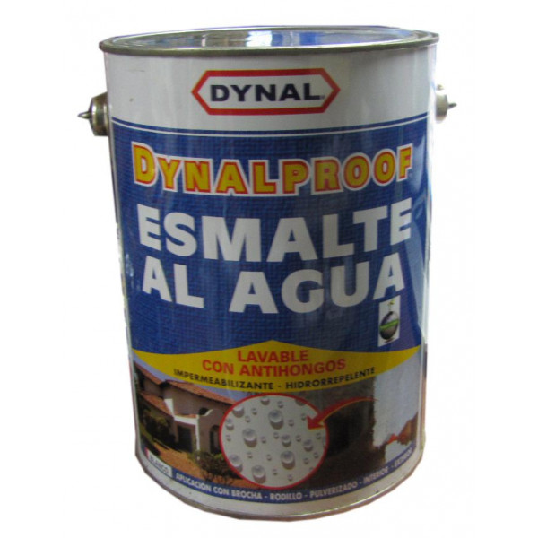 Esmalte agua impermeable dynal gl blanco