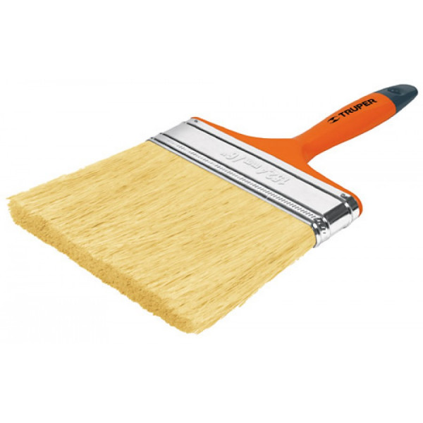 Brocha mango pl??stico truper 5"