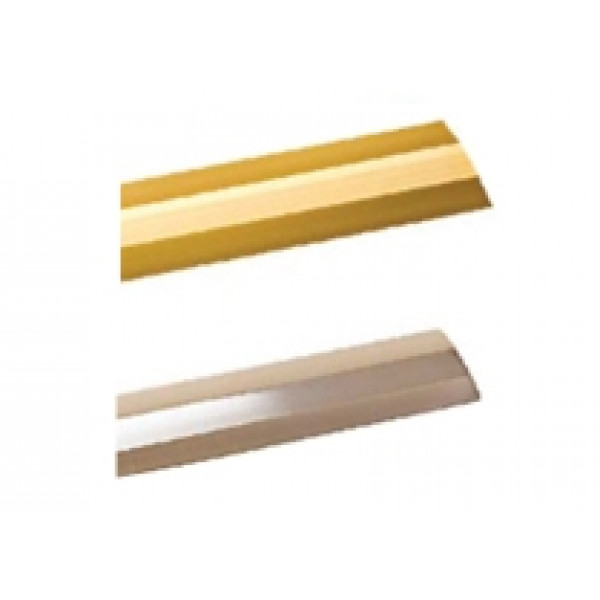 Cubrejunta plana 0,80 cms aluminio oro lioi