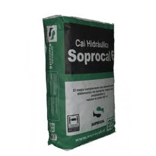 Cal soprocal hidr??ulica 25 kg.