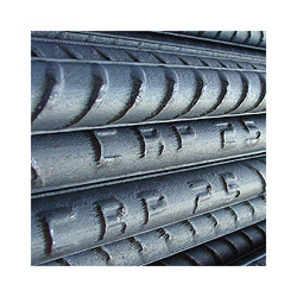 Fierro a-63 estriado 10 mm x 6.0 mt