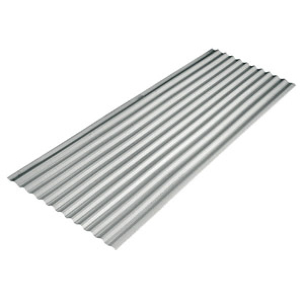 Plancha zinc acanalado 0.40 x 2.0 mt