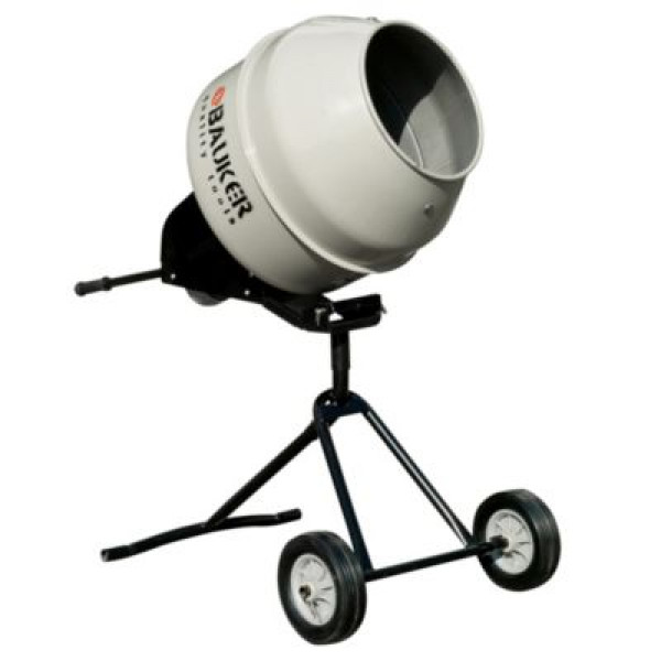 Betonera 140 lts. M/elect 0,5 hp bauker
