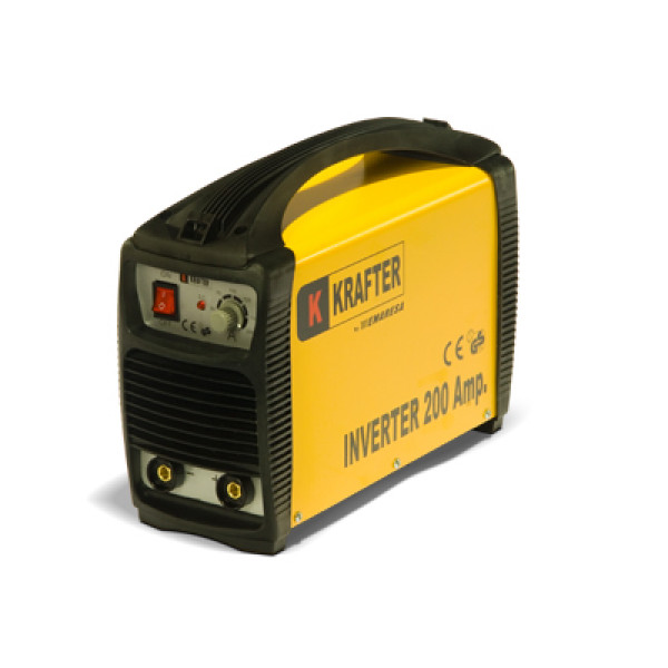 Soldadora inverter 201dc 220v 10-200a krafter
