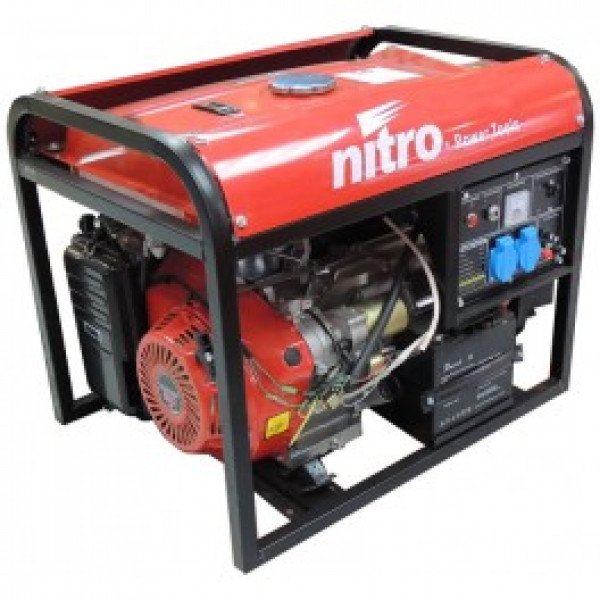 Generador bencina 220v 5,5kva ep6500 nitro