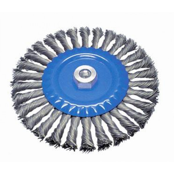 Grata trenzada acero temp 41/2