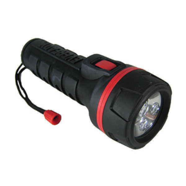 Linterna goma grande 3led eveready 