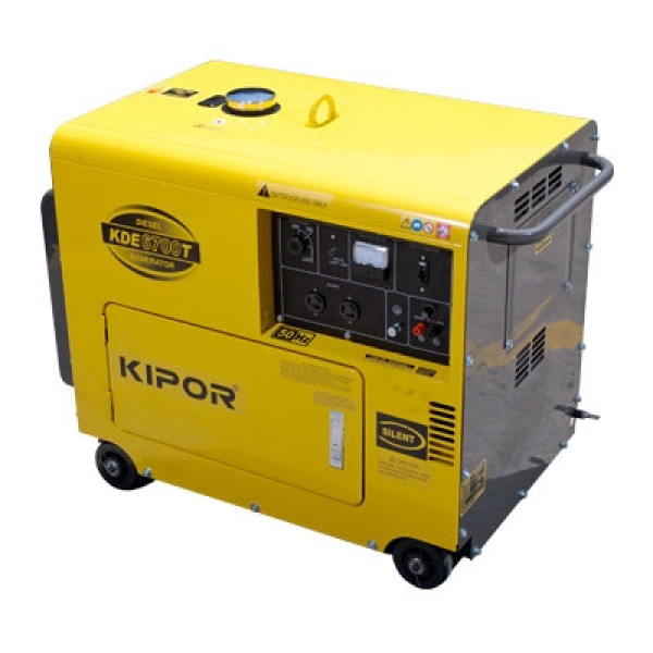 Generador insonoro diesel 5 kw kde6700t kipor