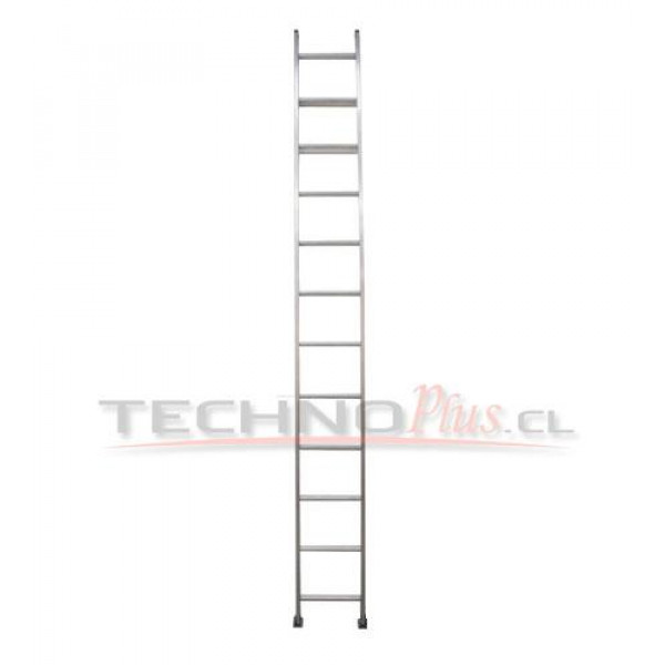 Escalera recta aluminio 12 pelda