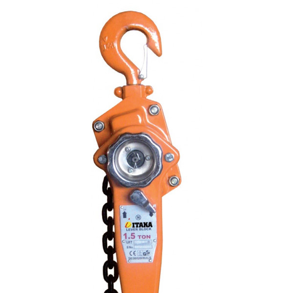 Tecle con palanca 1,5 tonelada itaka