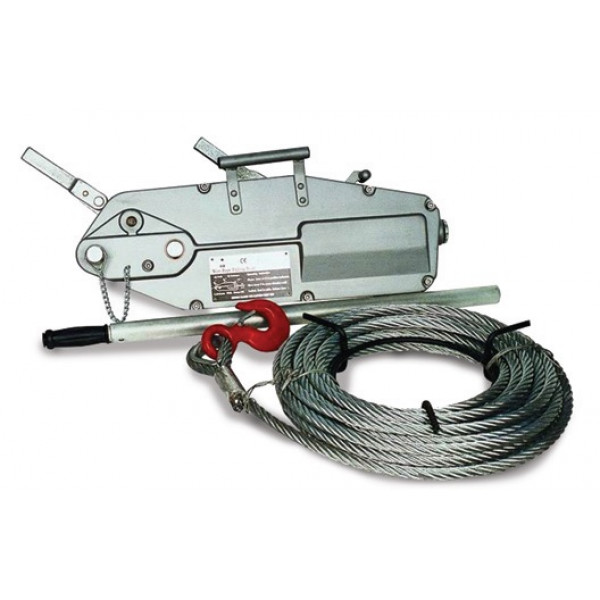 Tecle tipo tirfor 0.8 tonelada trac 1,2t itaka