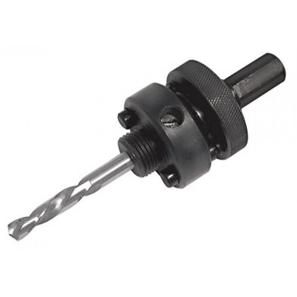 Mandril p/ sierra copa diamant 1/4" truper