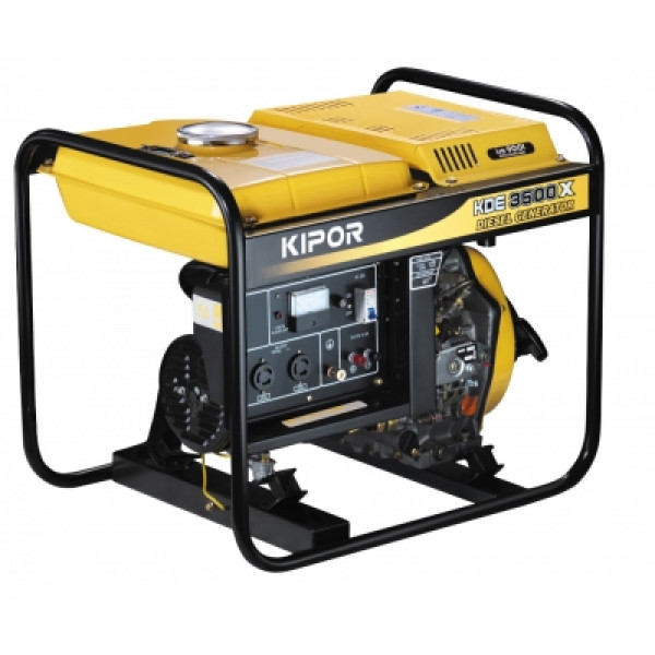 Generador kde-3500x 3,2kva diesel 4t kipor