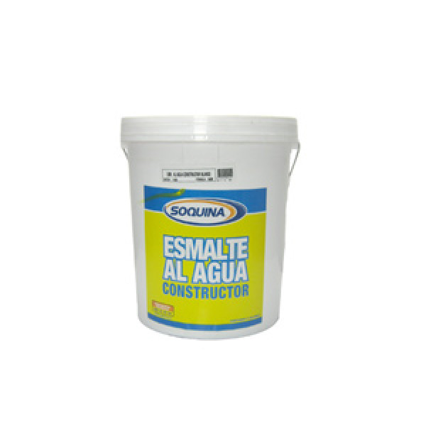 Tineta l??tex constructor soquina blanco