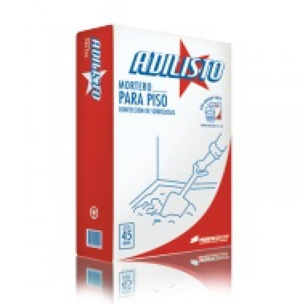 Mortero para piso 25 kg adilisto 