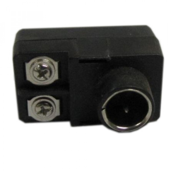 Conector televisor negro