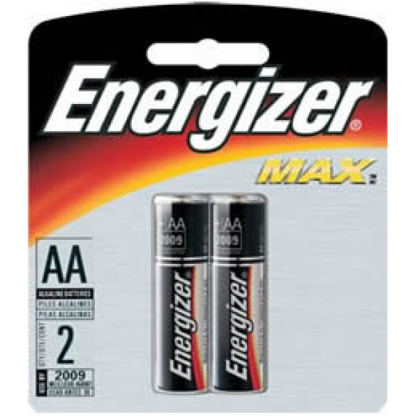 Pilas energizer aa x 2unidades