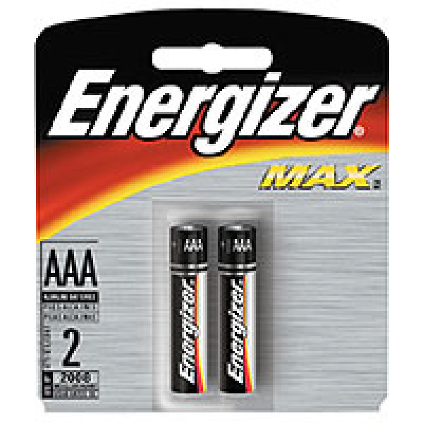 Pilas energizer aaa x 2unidades